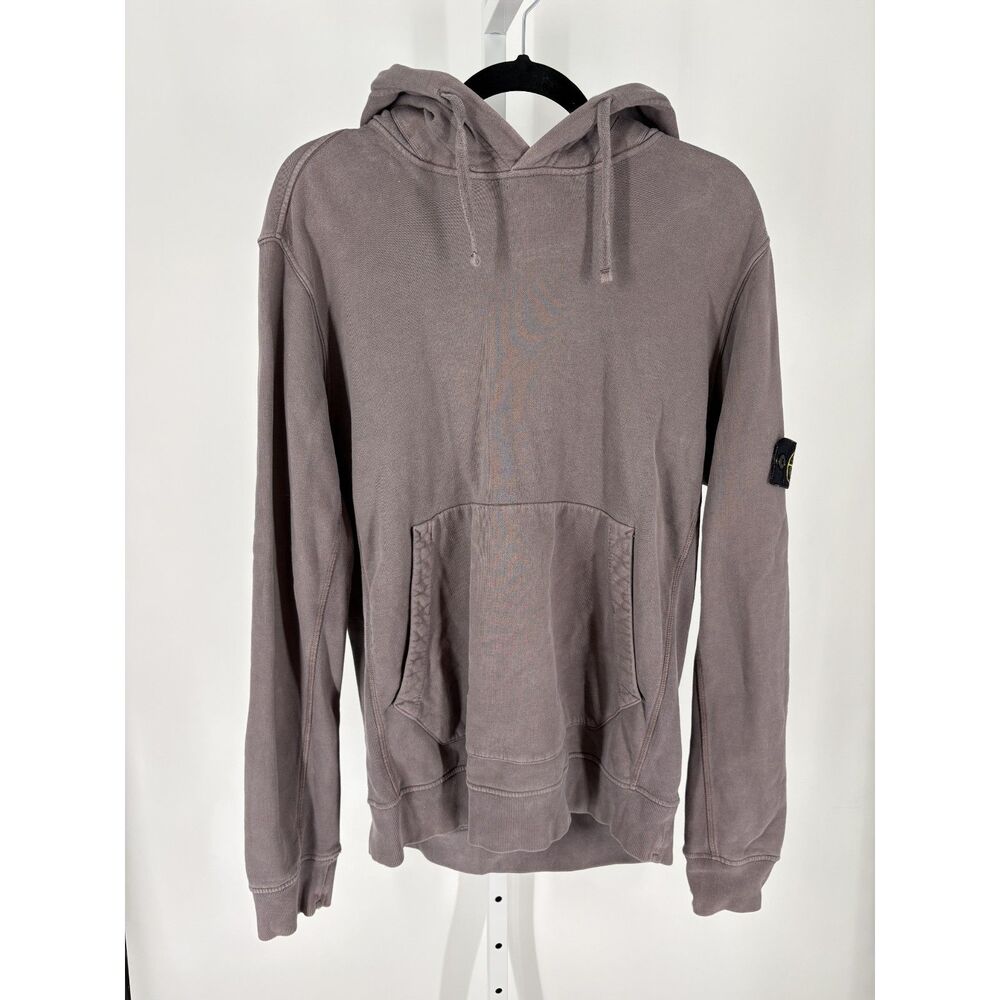 Stone Island Men’s Hoodie Sweatshirt | Taupe Pullover Hooded Sweater